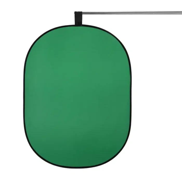 Xria Photography Light Reflector 150 x 200CM Collapsible 7-in-1 Oval Shape Lighting Diffuser Translucent Silver Gold White Black Green Blue with Bag for Photography in Studio and Video - Image 4