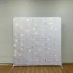Xria Aluminum Square Backdrop Stand 3x3 meters 9.84ft double Side Straight Tension Fabric Backdrop for Photobooth Birthday Party and Wedding Background Decoration - Image 15