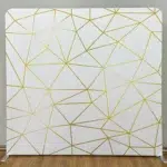 Xria Aluminum Square Backdrop Stand 3x3 meters 9.84ft double Side Straight Tension Fabric Backdrop for Photobooth Birthday Party and Wedding Background Decoration - Image 10