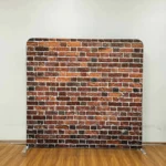 Xria Aluminum Square Backdrop Stand 3x3 meters 9.84ft double Side Straight Tension Fabric Backdrop for Photobooth Birthday Party and Wedding Background Decoration - Image 7