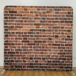 Xria Aluminum Square Backdrop Stand 3x3 meters 9.84ft double Side Straight Tension Fabric Backdrop for Photobooth Birthday Party and Wedding Background Decoration - Image 11