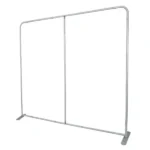 Xria Aluminum Square Backdrop Stand 3x3 meters 9.84ft double Side Straight Tension Fabric Backdrop for Photobooth Birthday Party and Wedding Background Decoration - Image 4