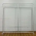 Xria Aluminum Square Backdrop Stand 3x3 meters 9.84ft double Side Straight Tension Fabric Backdrop for Photobooth Birthday Party and Wedding Background Decoration - Image 14