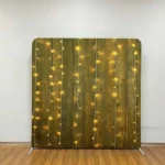 Xria Aluminum Square Backdrop Stand 3x3 meters 9.84ft double Side Straight Tension Fabric Backdrop for Photobooth Birthday Party and Wedding Background Decoration - Image 6